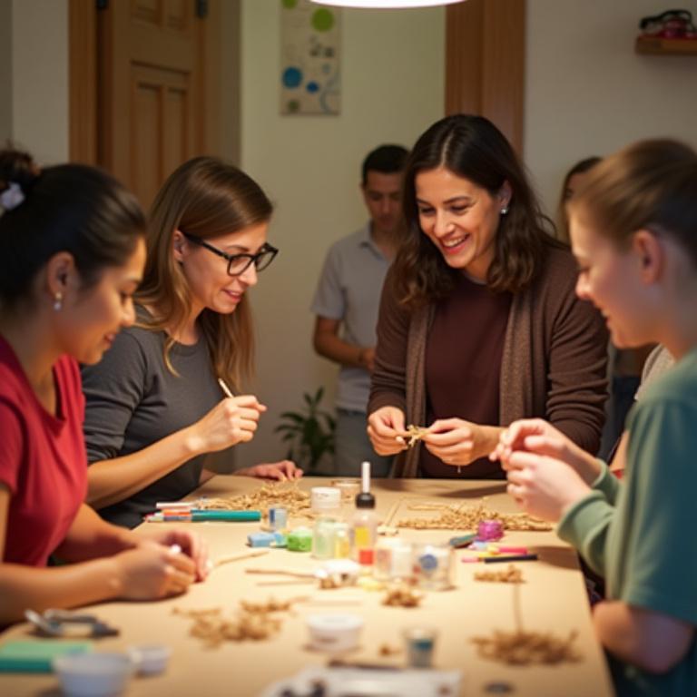 Community DIY workshop at Chameleon Casa
