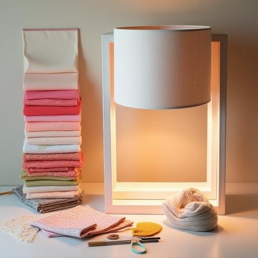 DIY fabric lampshade kit