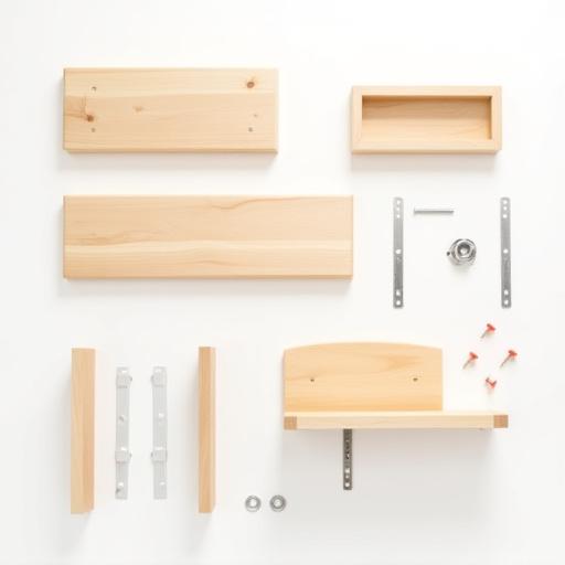 DIY floating wall shelf kit